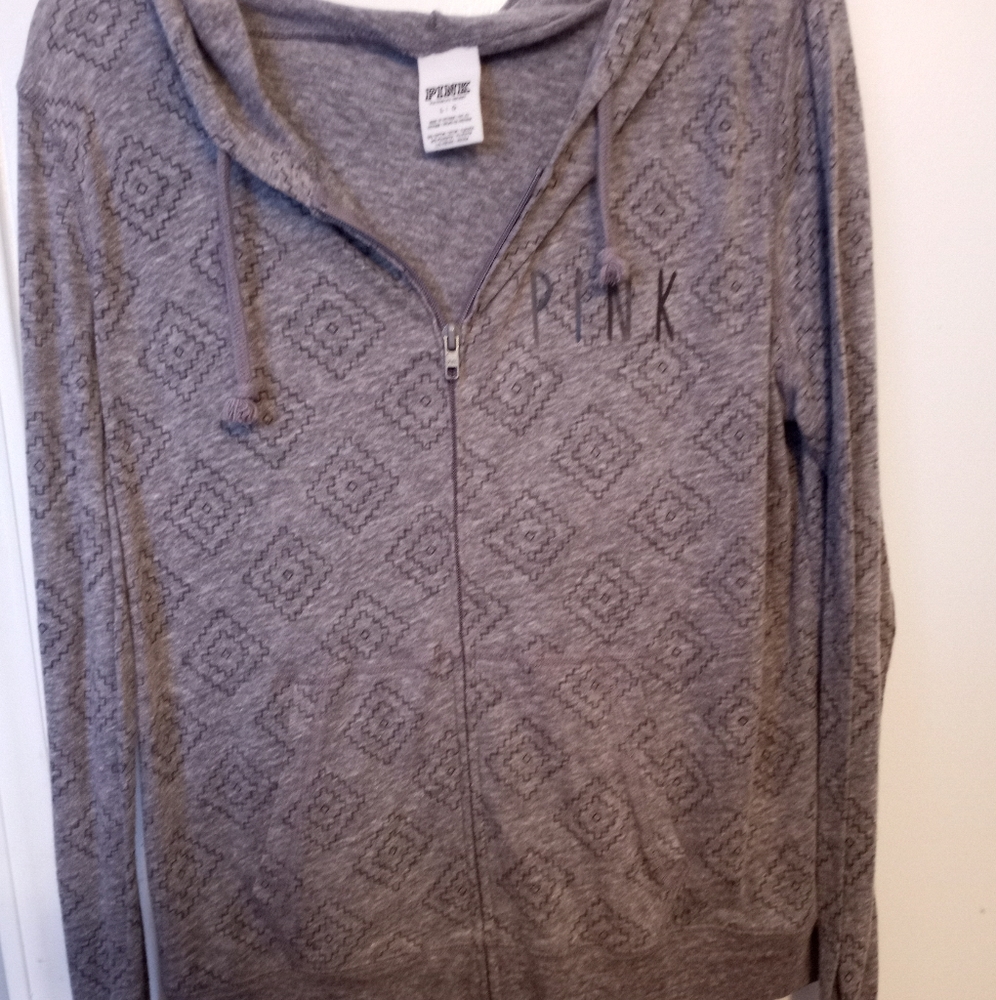 VS PINK full zip hoodie